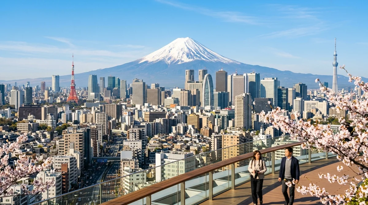 Peluang Kerja Jepang - Gunung Fuji dan Tokyo