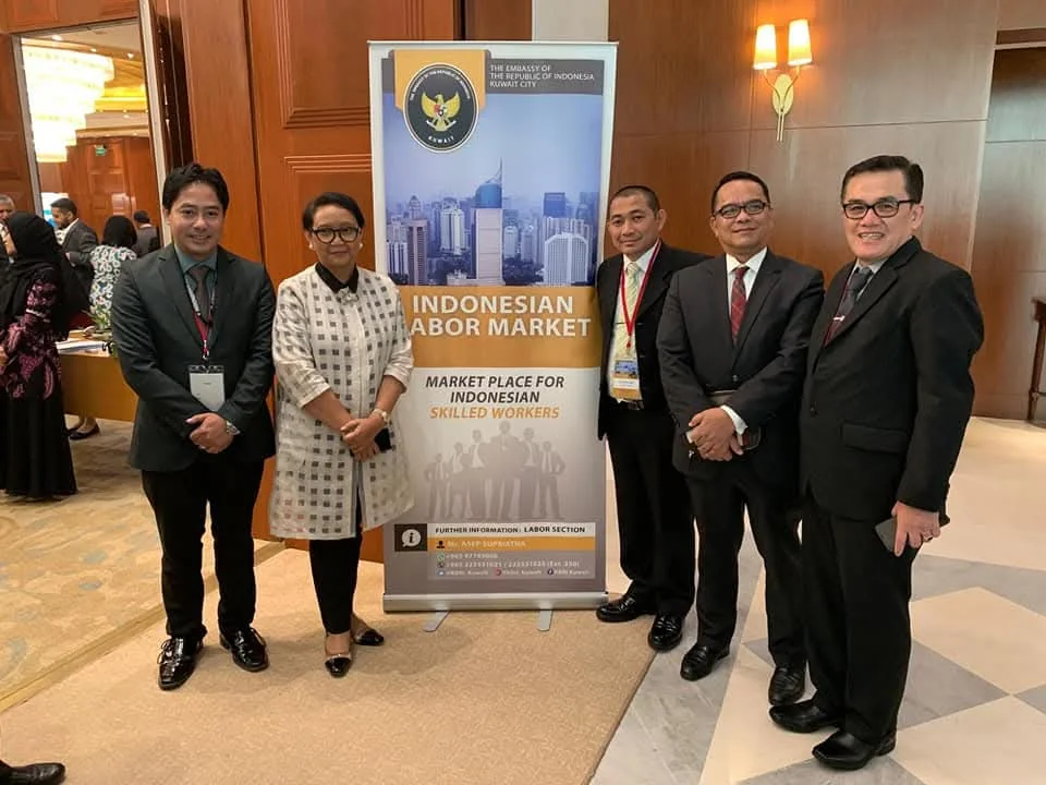 Forum Pasar Kerja KBRI Kuwait bersama Menlu RI Ibu Retno Marsudi