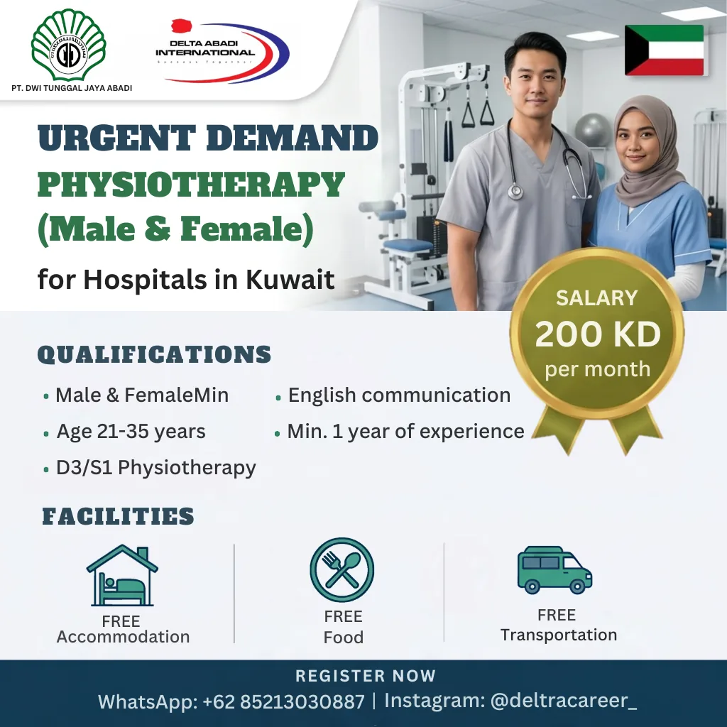 Lowongan Fisioterapi & Caregiver Aktif STR